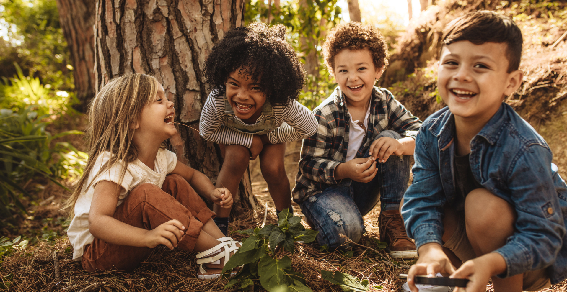 Kinder in der Natur